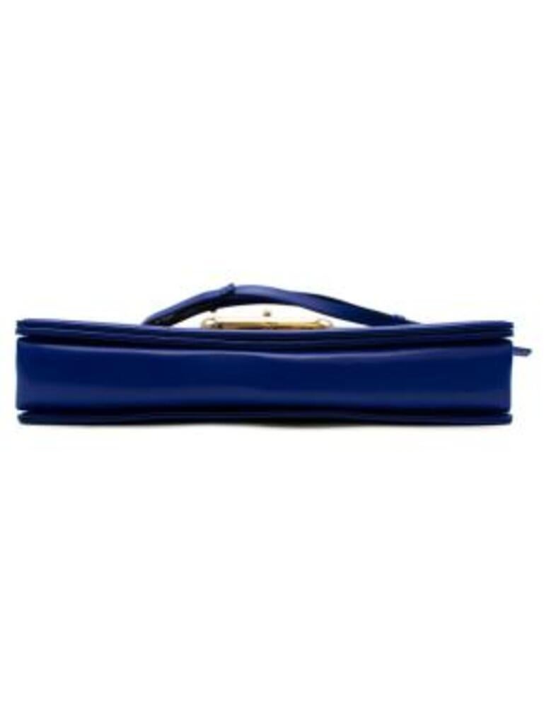 Royal Blue Viv Choc Shoulder Bag For Sale 1