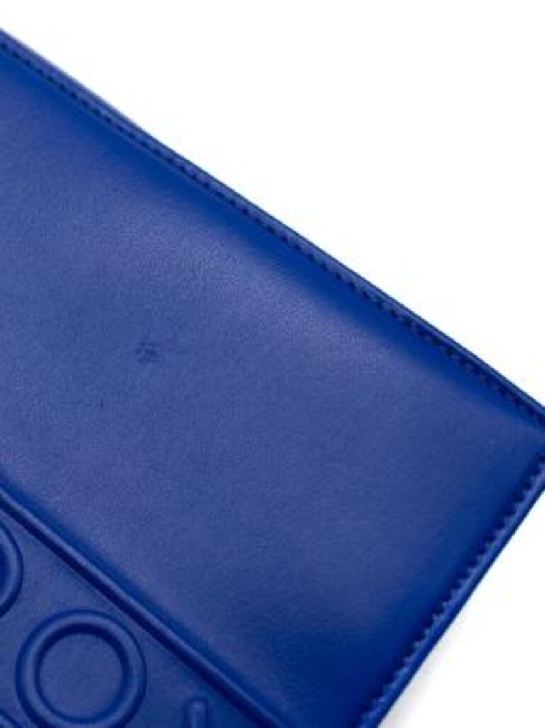 Royal Blue Viv Choc Shoulder Bag For Sale 5