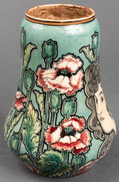 Royal Bonn Art Nouveau Pottery Vase