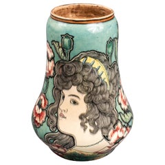 Royal Bonn Art Nouveau Pottery Vase