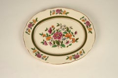 Royal Cauldon 'Ludlow' Plato Floral Pintado a Mano