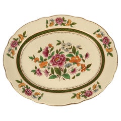 Royal Cauldon 'Ludlow' Hand-Painted Floral Platter