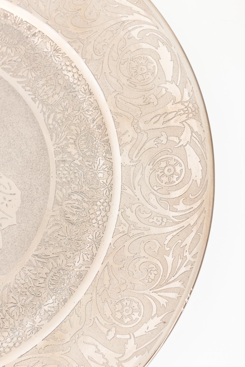 Royal China-Limoges France 12 Silhouette Plates 1