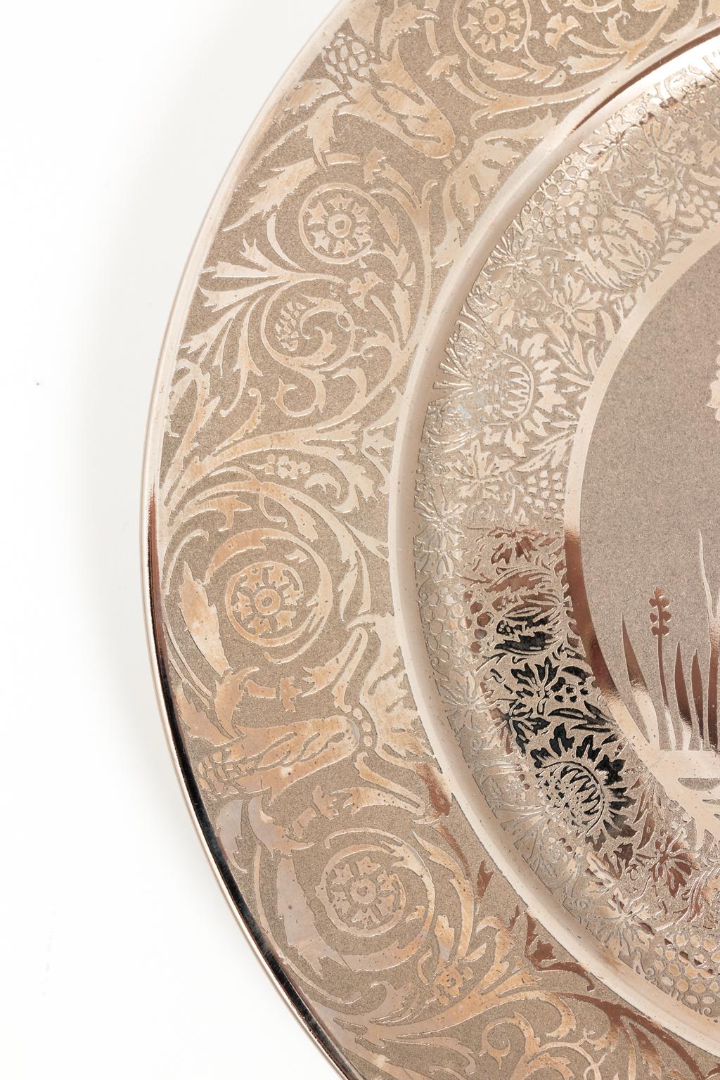 Royal China-Limoges France 12 Silhouette Plates 4