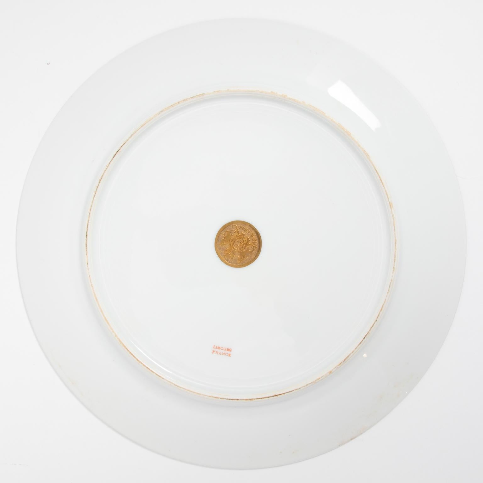 Royal China-Limoges France 12 Silhouette Plates 8