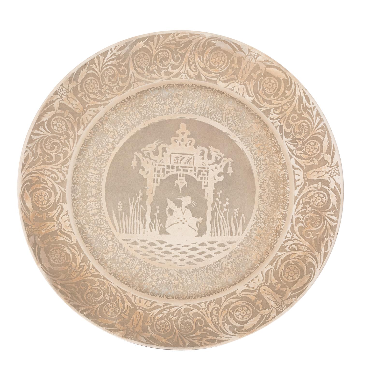 Royal China-Limoges France 12 Silhouette Plates 10