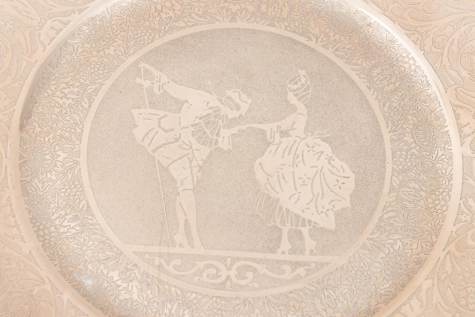 Art Deco Royal China-Limoges France 12 Silhouette Plates