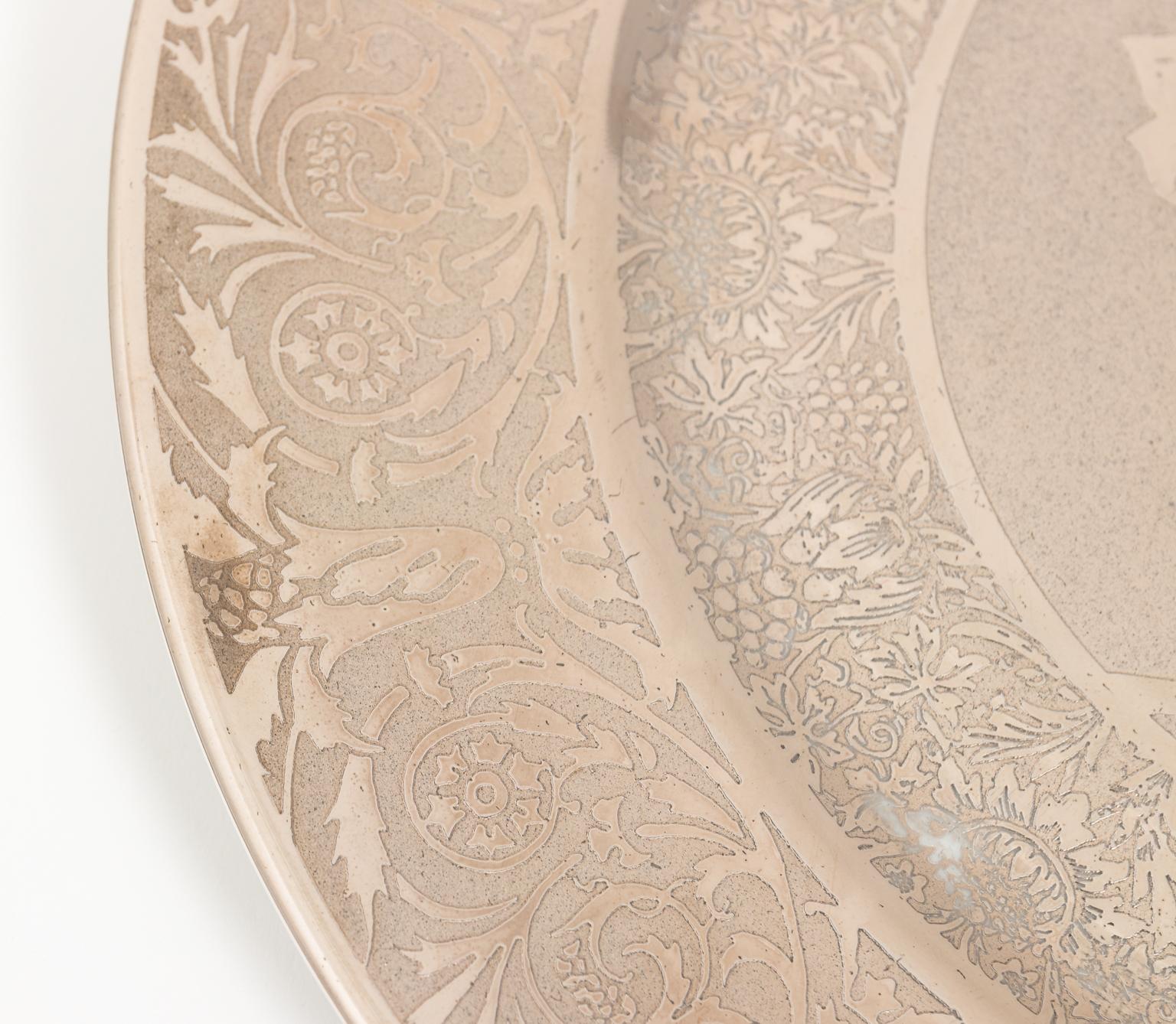 20th Century Royal China-Limoges France 12 Silhouette Plates