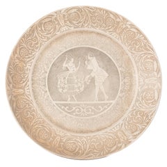 Antique Royal China-Limoges France 12 Silhouette Plates