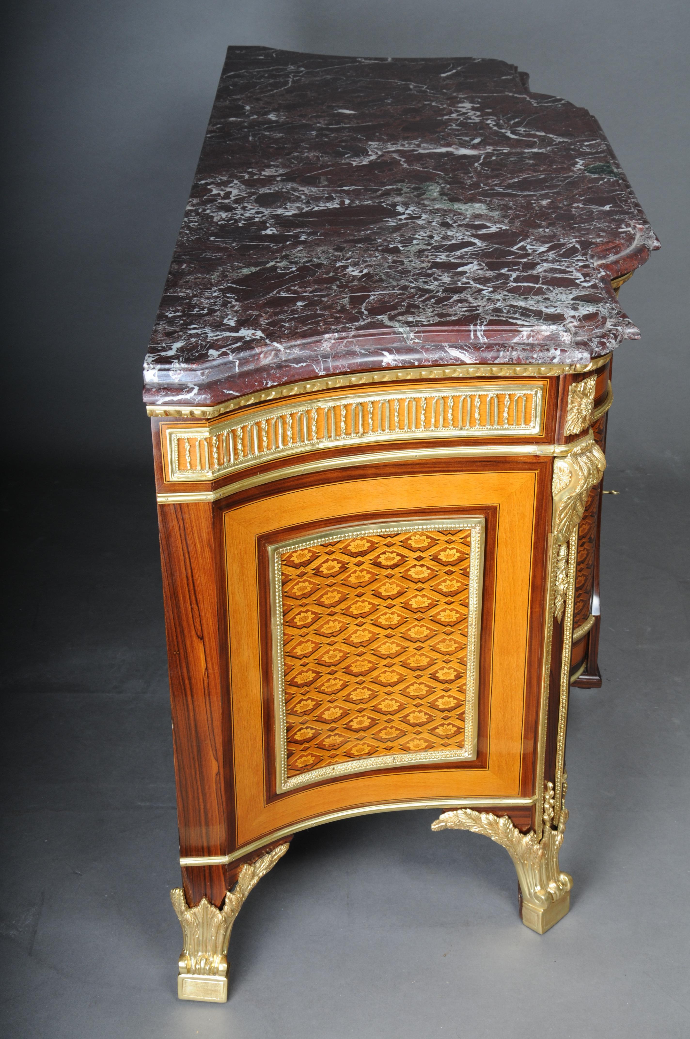 Royal Commode/Chest of Drawers after Jean Henri Riesener For Sale 10