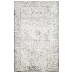 Royal, Contemporary Transitional Loom Knotted Area Rug, Mist