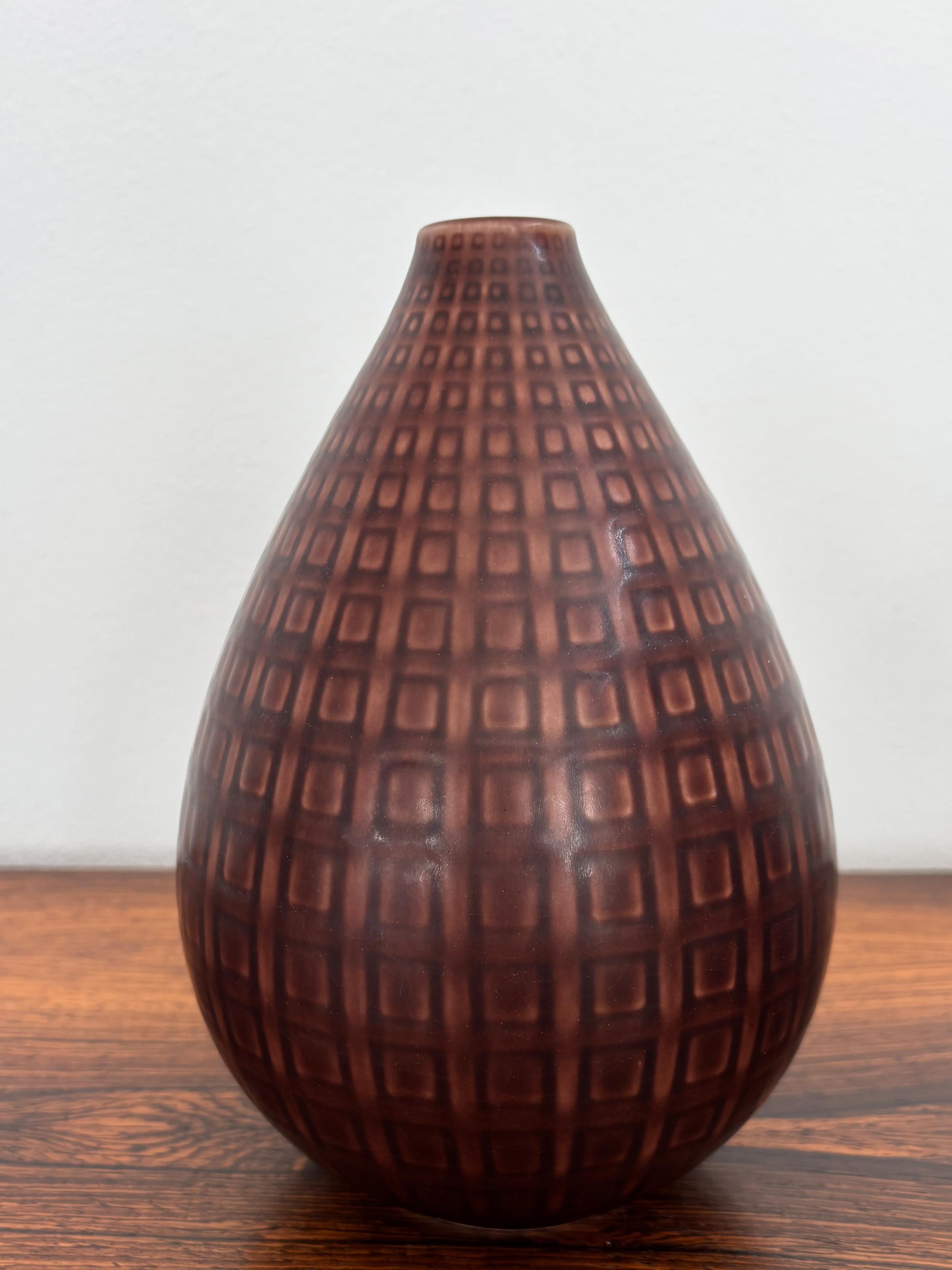 Vasi Marselis in ceramica Nils Thorsson di metà secolo, Danimarca 1950 in vendita 3