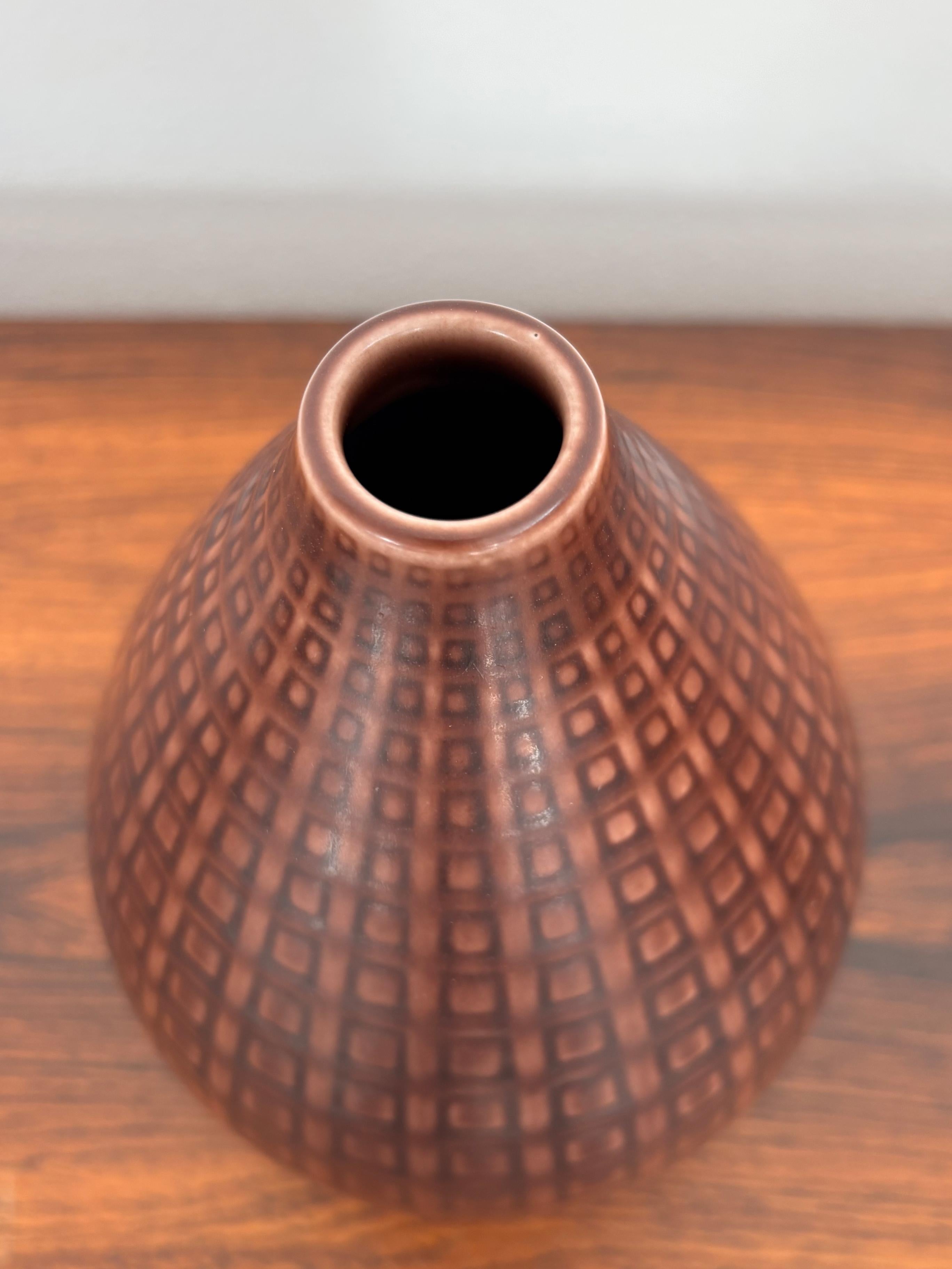 Vasi Marselis in ceramica Nils Thorsson di metà secolo, Danimarca 1950 in vendita 5