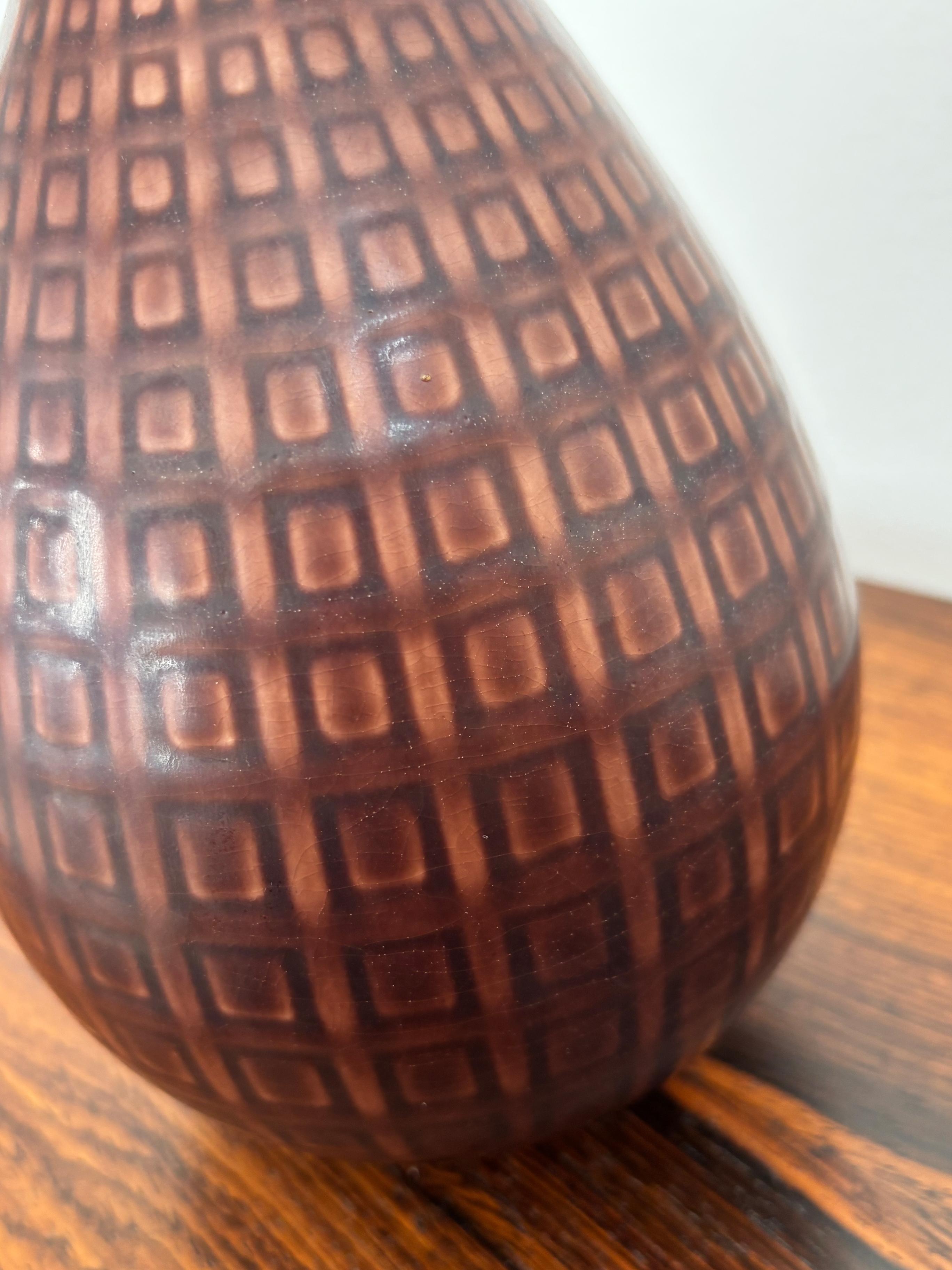 Vasi Marselis in ceramica Nils Thorsson di metà secolo, Danimarca 1950 in vendita 6
