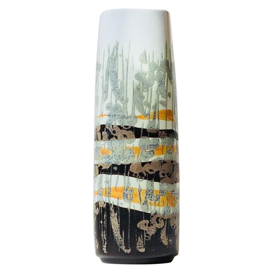 Royal Copenhagen Abstract Ceramic Vase by Ivan Weiss, 1970s For Sale