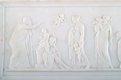Royal Copenhagen After Thorvaldsen, Antique Wall Plaque, the Ages of Love