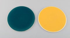 Royal Copenhagen/Aluminia Confetti, Three Salt/Pepper Shakers and Butter Boards