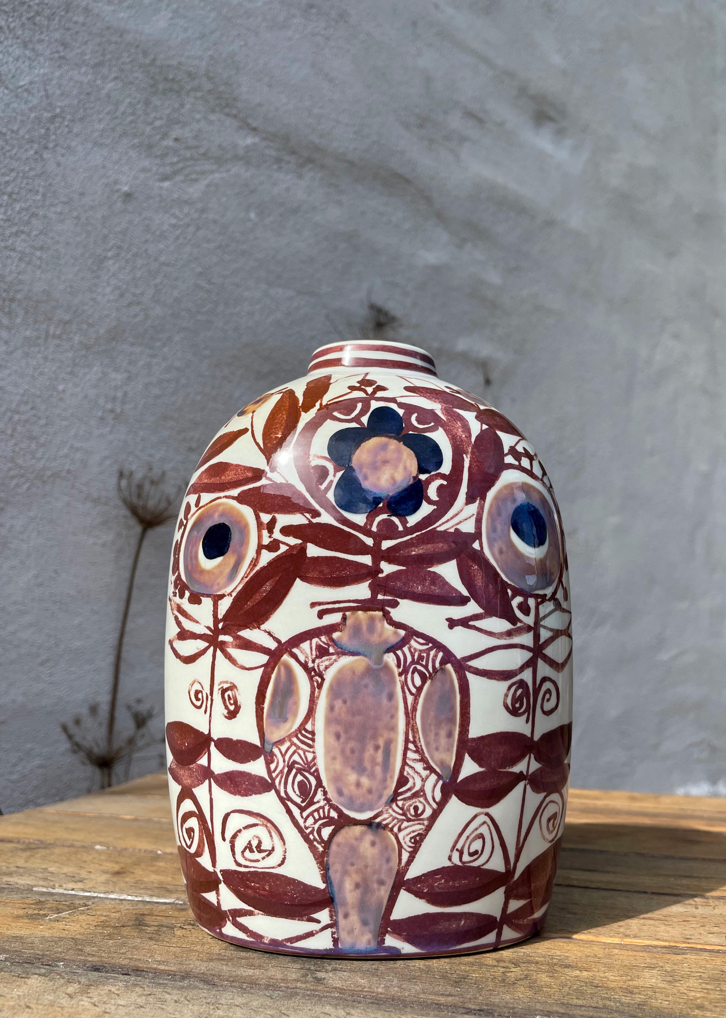 royal copenhagen blue vase