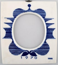 Royal Copenhagen Jahresrahmen von 1970 'Groß', 4 Stück