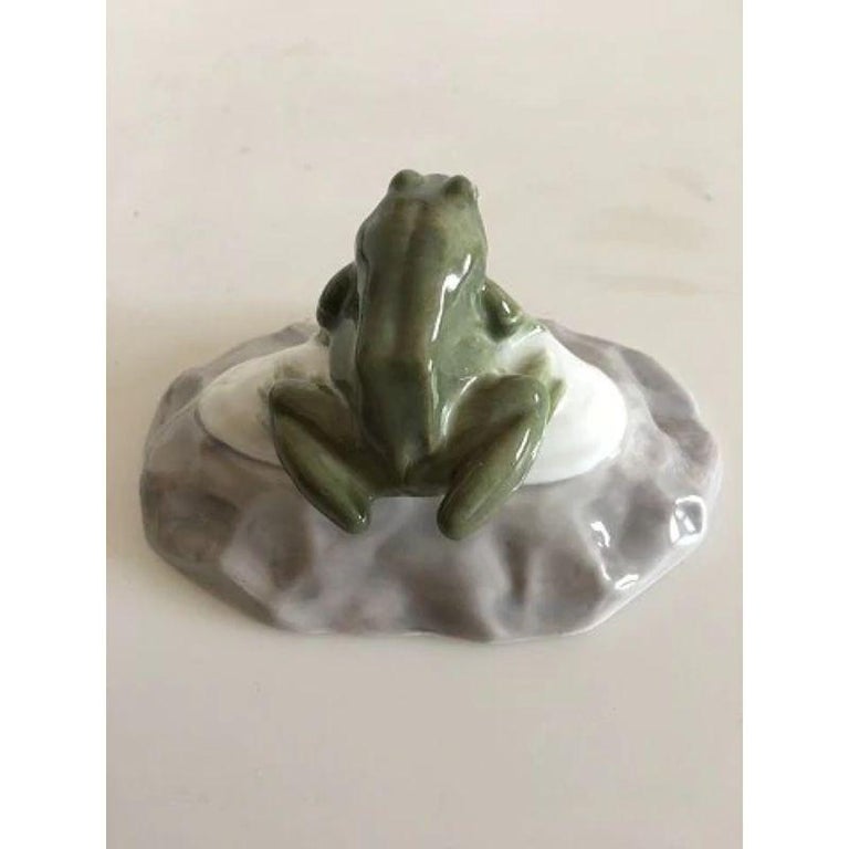 Paperweight Frog Royal Copenhagen Art Nouveau Paperweight with Frog No 882 For Sale at ...