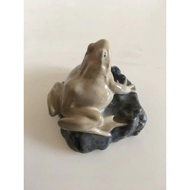 Paperweight Frog Royal Copenhagen Art Nouveau Paperweight with Frog No 884 For Sale at ...
