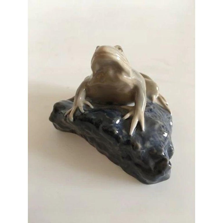 Paperweight Frog Royal Copenhagen Art Nouveau Paperweight with Frog No 884 For Sale at ...