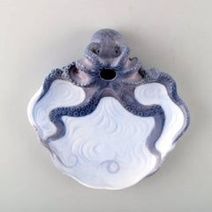 Royal Copenhagen Art Nouveau Squid Inkhouse