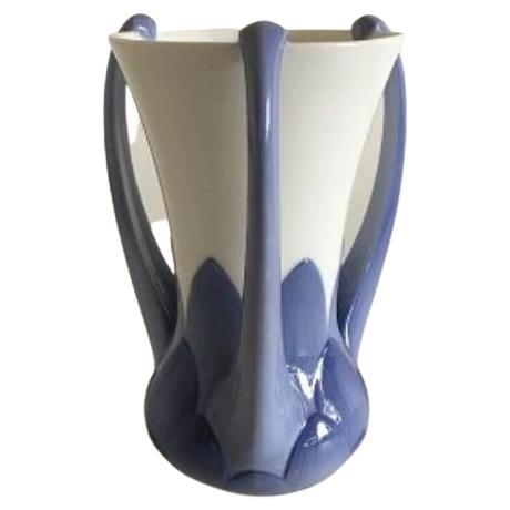 Royal Copenhagen Art Nouveau Three-Handled Vase No 9 For Sale