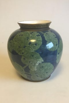 Royal Copenhagen Art Nouveau Unique Vase. Designed by Anna Smidth