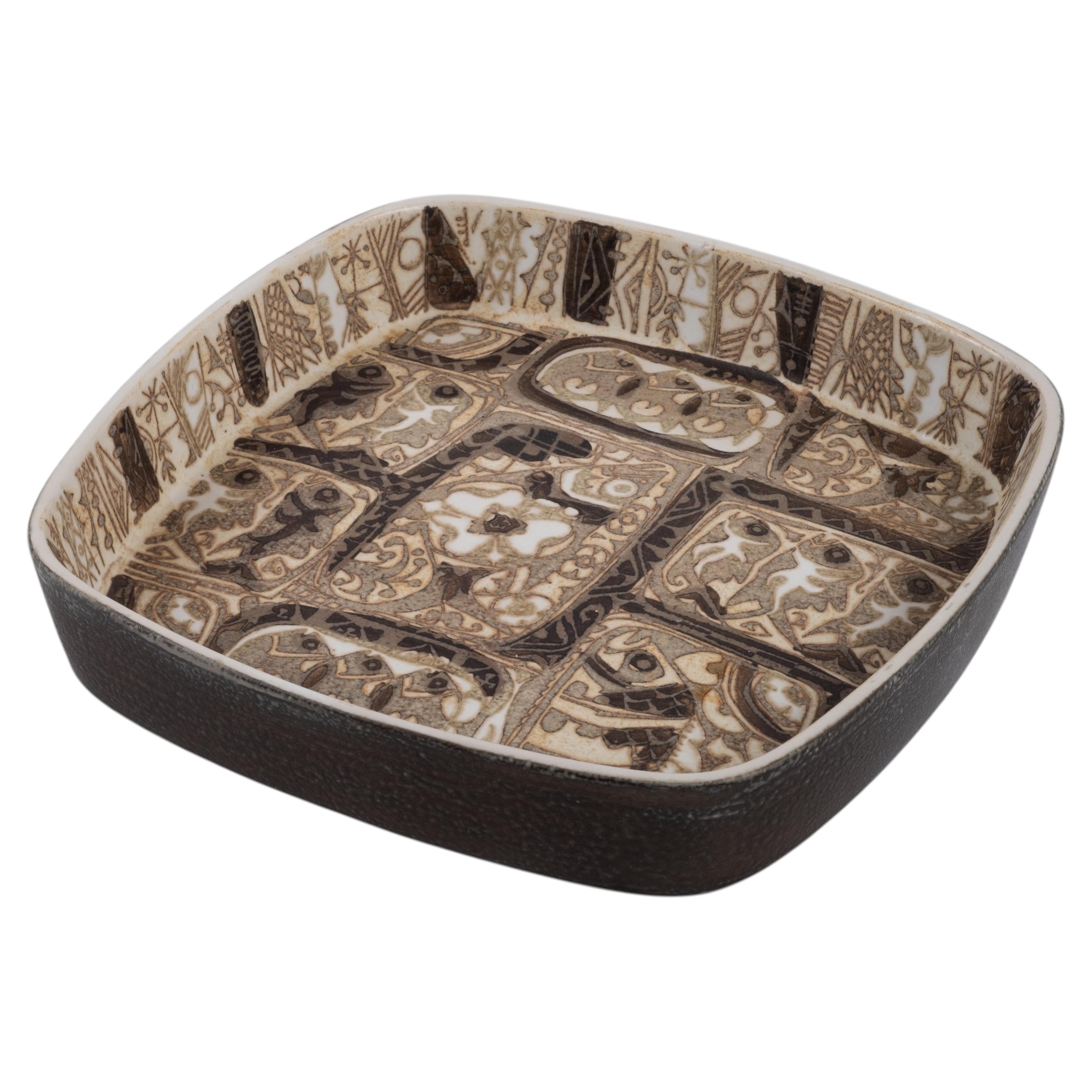 Royal Copenhagen Baca Faience Bowl by Nils Thorsson, Denmark