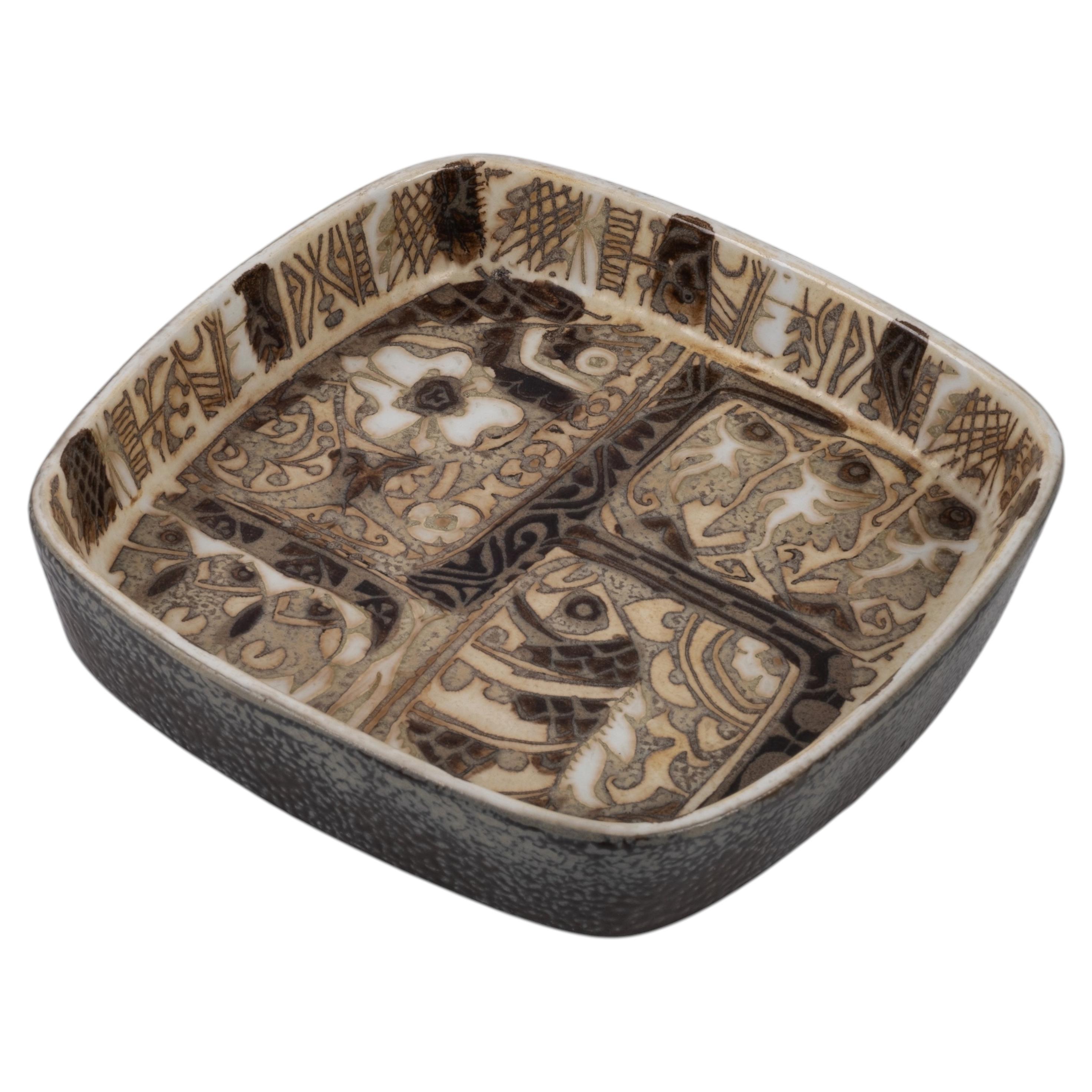Royal Copenhagen Baca Faience Bowl by Nils Thorsson, Denmark