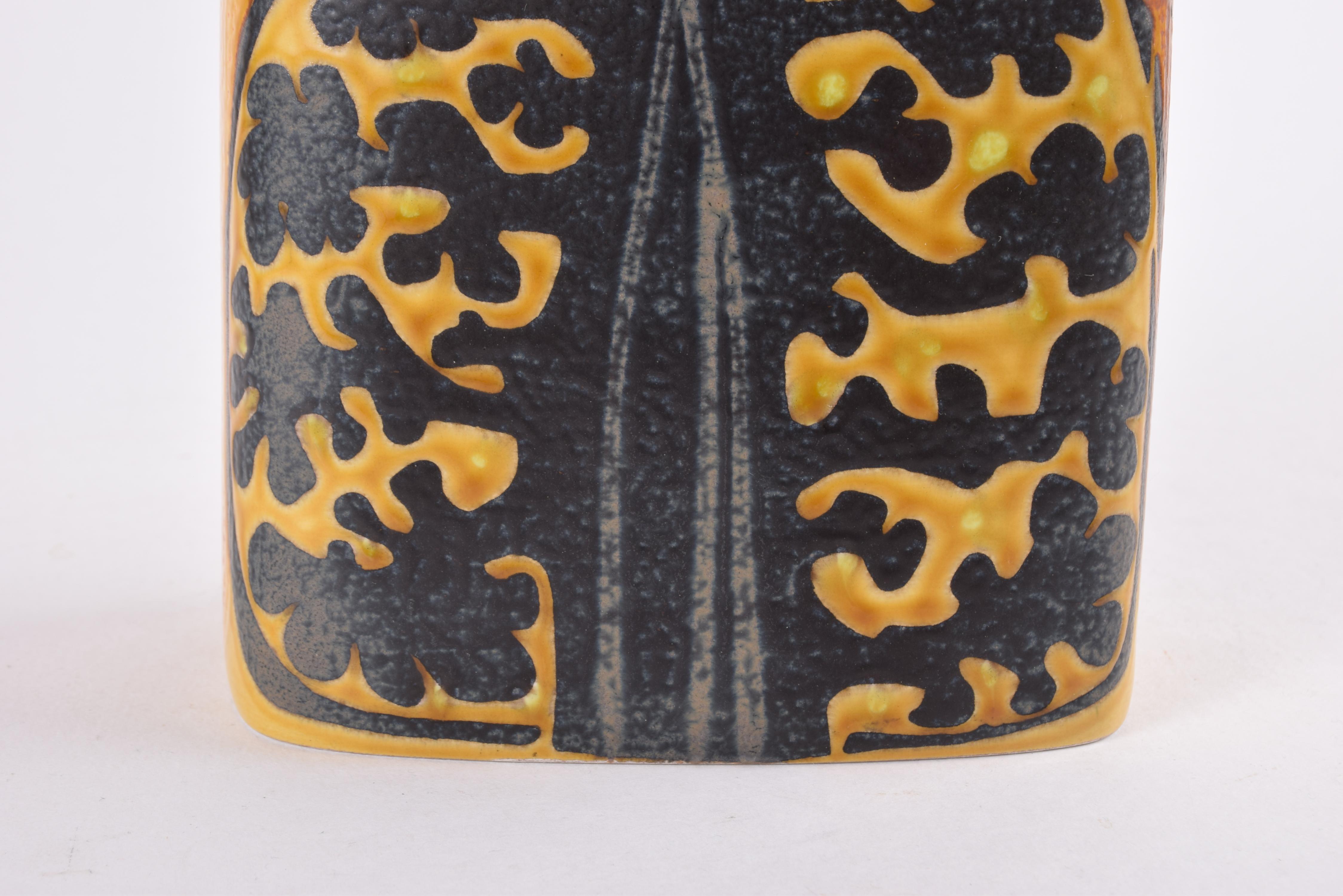 Royal Copenhagen Baca Vase by Johanne Gerber, Danish Modern Ceramic 1970s For Sale 3