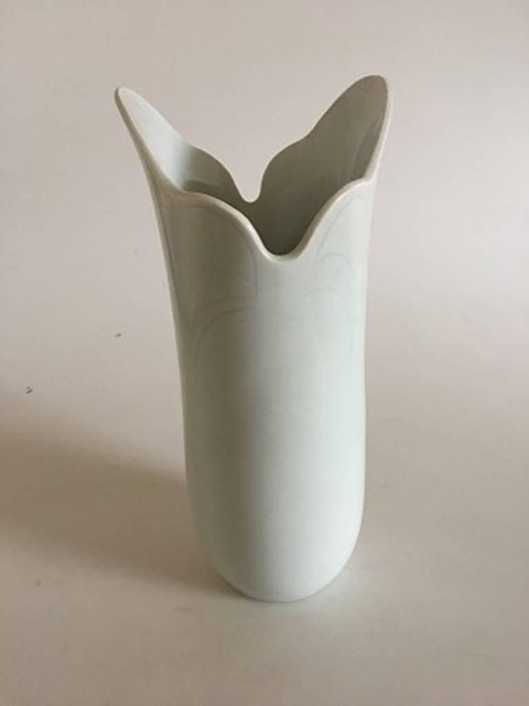 Royal Copenhagen Bente Hansen vase. Measures: 26.5 cm H (10 7/16 in). First quality. In perfect condition.