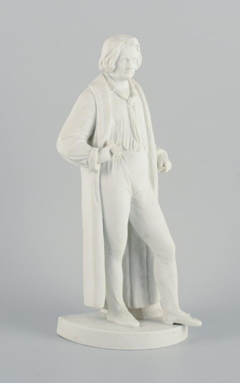 Royal Copenhagen, biscuit sculpture after Berthel Thorvaldsen.
Portrait of Berthel Thorvaldsen.
Approx. 1870s.
Marked.
First factory quality.
In excellent condition, burning crack at the bottom.
Dimensions: H 33.0 x D 13.5 cm.