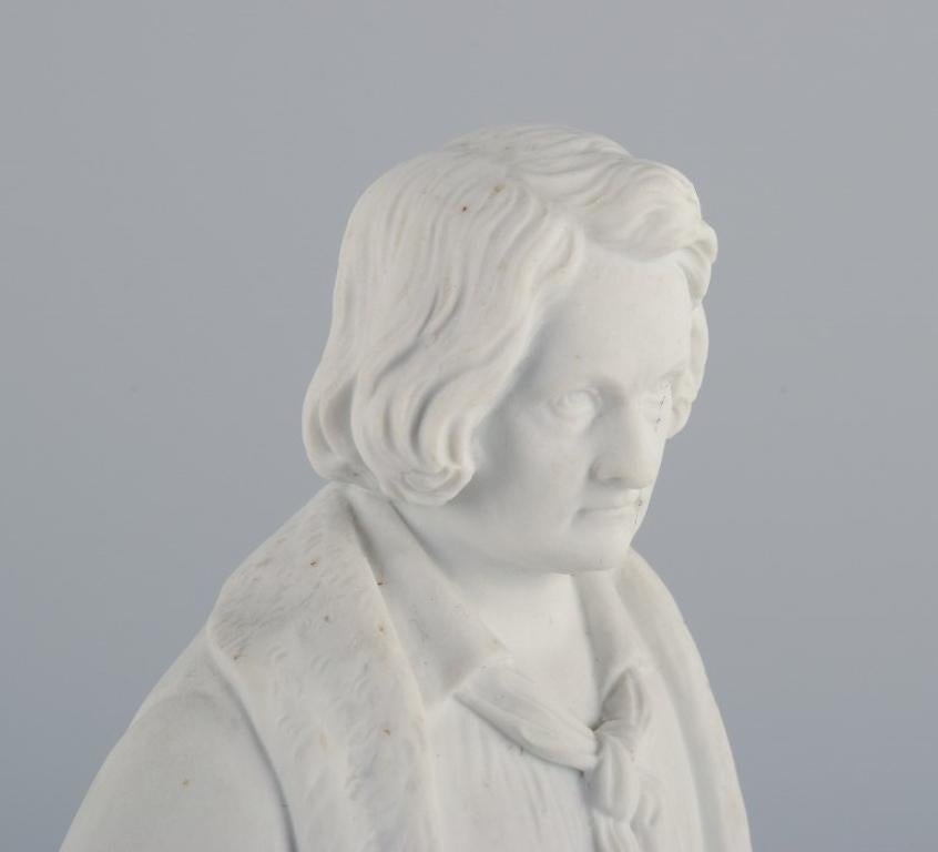 Fine XIX secolo Royal Copenhagen, scultura in biscuit di Berthel Thorvaldsen. in vendita