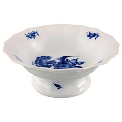 Royal Copenhagen, Blue Flower Angular Bowl/Compote, Decoration Number 10/8537