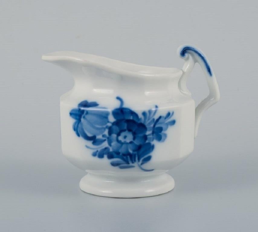 Late 20th Century Royal Copenhagen, Blue Flower Angular, Coffee Service for Six People For Sale