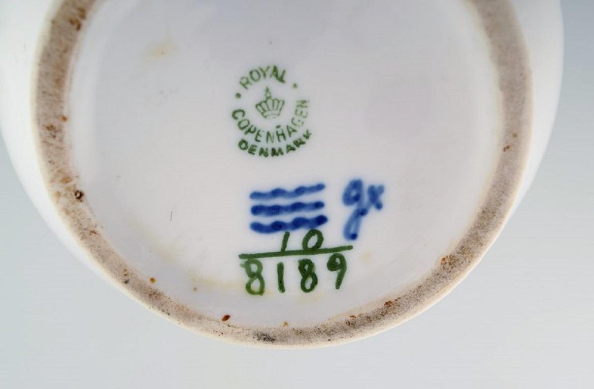 Mid-20th Century Royal Copenhagen Blue Flower Braided Coffee Pot For Sale