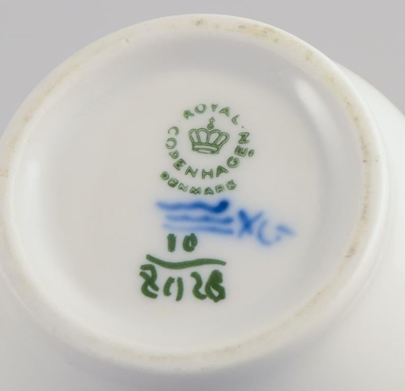 Fin du 20e siècle Royal Copenhagen Bleu fleur tressée, crémier et sucrier en vente