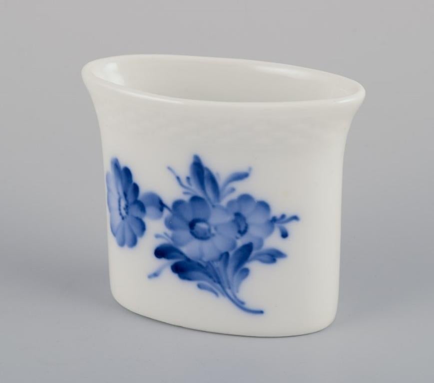 Danish Royal Copenhagen Blue Flower Braided. Oval dish, cake plate,  toothpick holder For Sale