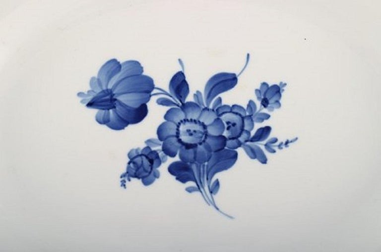 Royal Copenhagen Blue Flower Braided Dish, Dated 1962 For Sale at 1stDibs