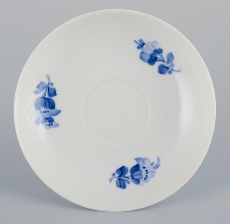 Royal Copenhagen Flor Azul Trenzada, seis tazas de café con platito. en venta 1
