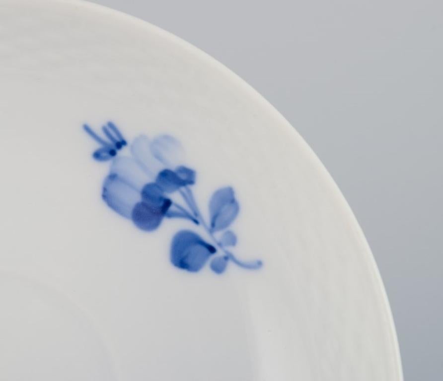 Royal Copenhagen Flor Azul Trenzada, seis tazas de café con platito. en venta 2