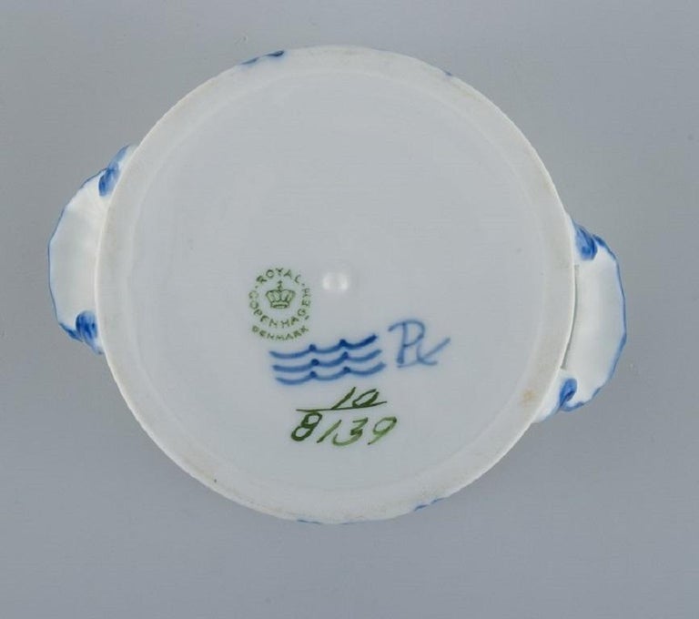 Royal Copenhagen Blue Flower braided sugar bowl. For Sale at 1stDibs