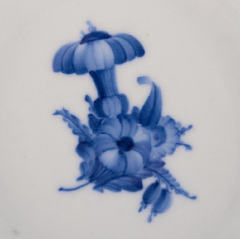Royal Copenhagen Blue Flower Braided. Three deep plates. For Sale 3