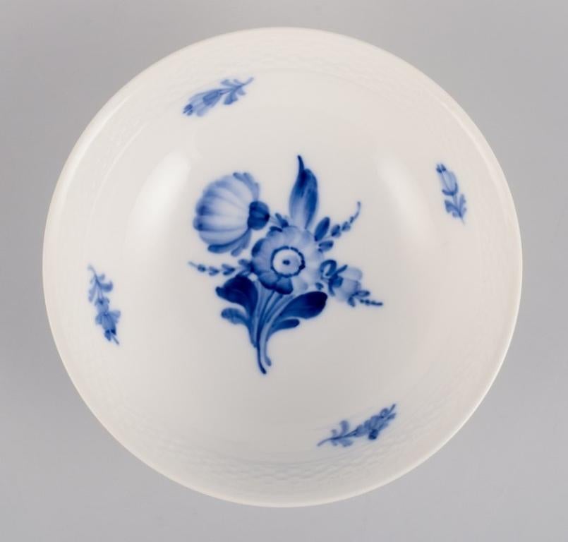 Porcelain Royal Copenhagen, Blue Flower Braided, two bowls. For Sale