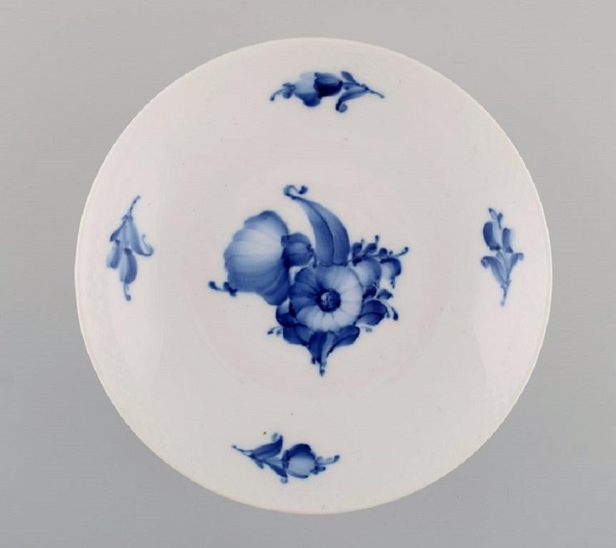 Royal Copenhagen Jarrón y Compota Trenzado Flor Azul siglo XX en venta