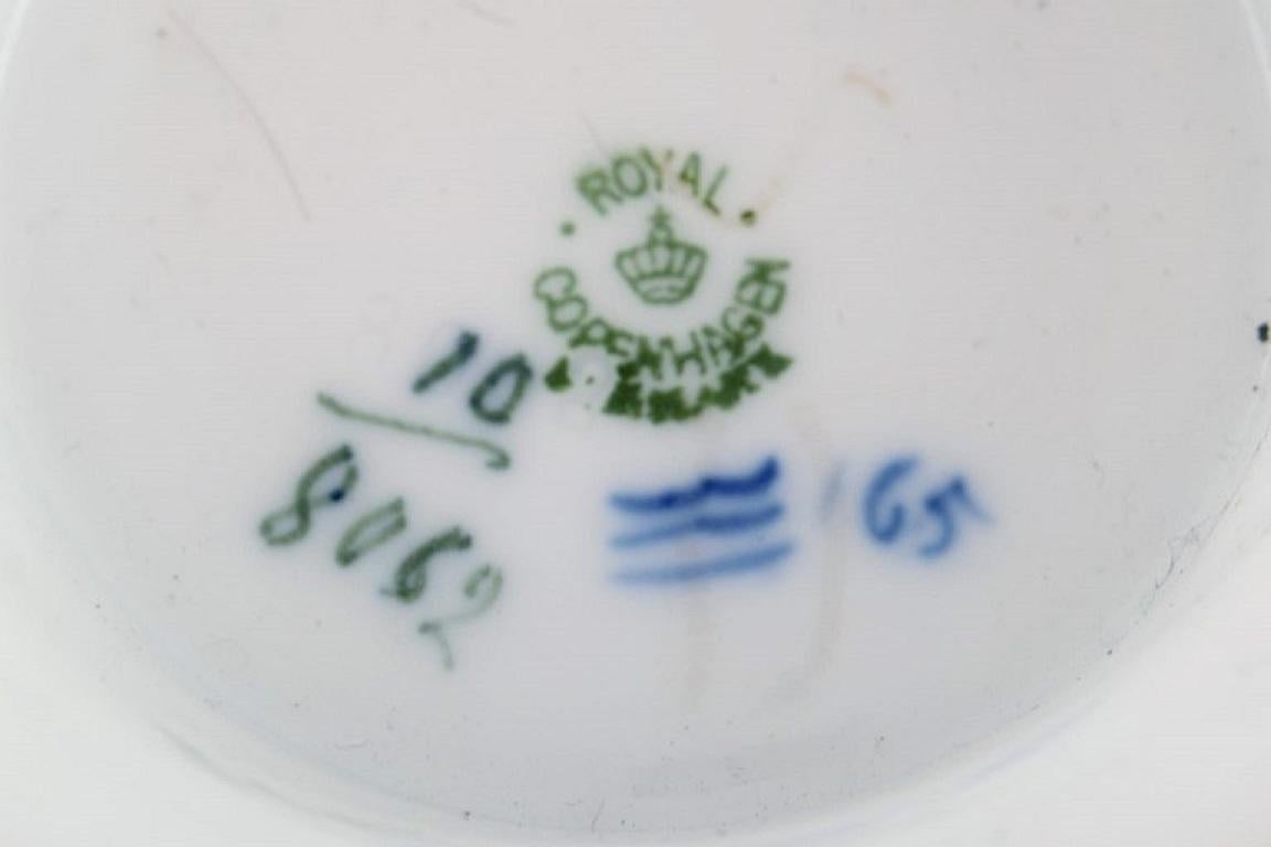 Royal Copenhagen Jarrón y Compota Trenzado Flor Azul en venta 1