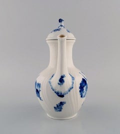 Royal Copenhagen Blue Flower Curved Coffee Pot, 1960's