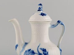 Royal Copenhagen Blue Flower Curved Coffee Pot, Dated 1965